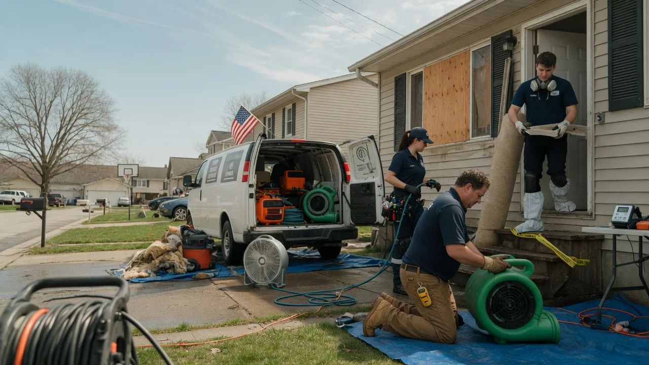 Water Damage Restoration in Moscow, TN near me
